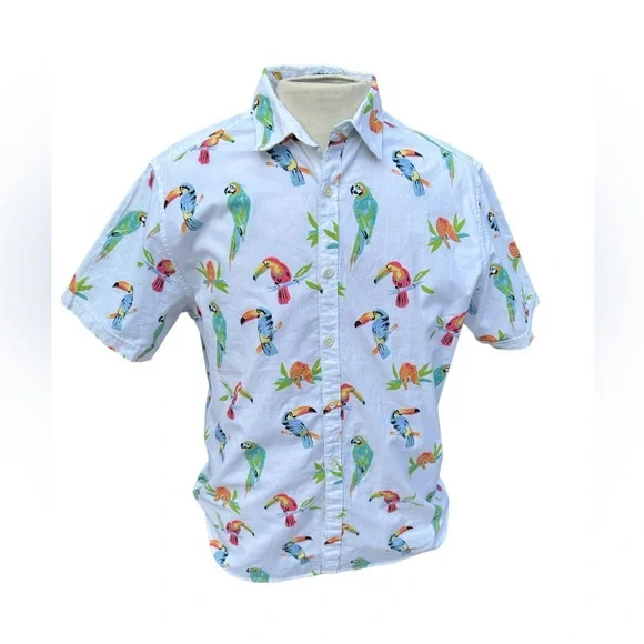 Cactus Man | Shirts | Cactus Man By Ricky Singh Slim Fit Button Down Casual  Hawaiian Shirt Mens Xl | Poshmark